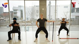 Light Intensity Barre Inspired Workout with ParticipACTION [upl. by Crin]