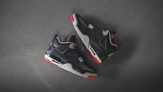 Air Jordan 4 Retro Reimagined quotBredquot Review amp OnFeet [upl. by Acirred775]