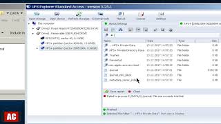 Read Mac Drive HFS on Windows  UFS Explorer Standard Access [upl. by Nivra]