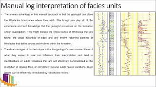 2a Facies data preparation manual interpretation [upl. by Nevile920]