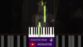 How to play Byzantine Theme in Sid Meiers Civilization VI EASY tutorial synthesia civilization6 [upl. by Suhcnip442]