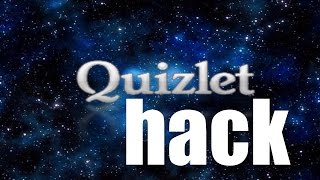 Quizlet Hack [upl. by Stout]