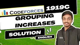 Grouping Increases  Codeforces 1919C Solution  Hello 2024  English [upl. by Aurthur761]