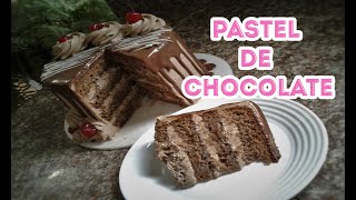 Pastel de chocolate  Muselina de Chocolate  Dulce Becca [upl. by Irim178]