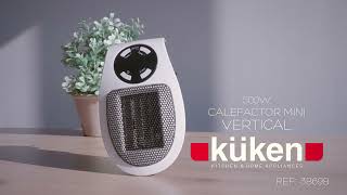 Calefactor kuken cerámico mini 500w [upl. by York]