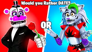 Would You Rather DATE Funtime Freddy [upl. by Ydiarf]