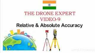 Drone Mapping Step by Step Guide Relative vs Absolute Accuracy  wwwdroneschoolsin  Video9 [upl. by Kinghorn]