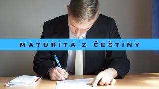 Státní maturita z češtiny  ústní zkouška Michal [upl. by Aihtyc]