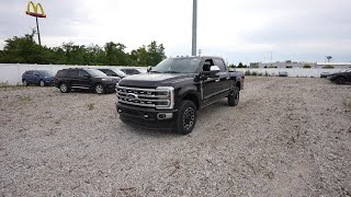 Experience Ultimate Luxury In The 2024 Ford F250 Platinum FX4 [upl. by Otilrac]