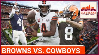 Cleveland Browns vs Dallas Cowboys Monday morning preview [upl. by Oahc94]