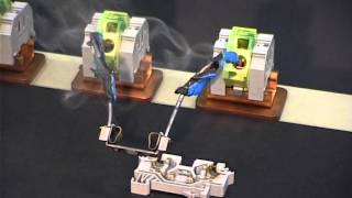 WAGO short circuit terminal block test [upl. by Keeley]