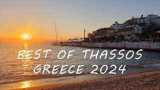 Cele mai tari locuri si plaje din Thassos in 2024 [upl. by Kaile]