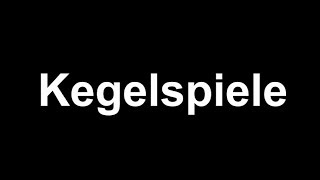 KegelspieleClip 2017 [upl. by Linskey]