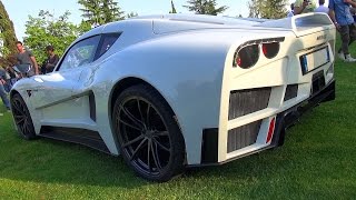 Mazzanti Evantra w 750HP LS7 70L V8  REVS [upl. by Macur]