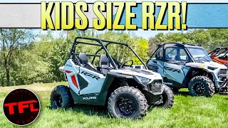 Tiny But Mighty Heres Why Kids AND Adults Can Both Love The Polaris RZR 200 EFI [upl. by Anailuj]