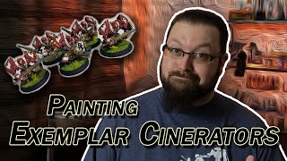 How to paint Exemplar Cinerators from the Menoth line of miniatures for Warmachine and Hordes [upl. by Shela]