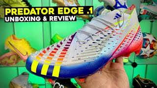 adidas PREDATOR EDGE 1  UNBOXING amp REVIEW [upl. by Ornie]