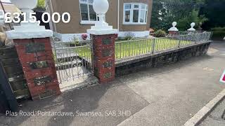 SA Property Tour  SAP0817 Plas Road Pontardawe Swansea SA8 3HD [upl. by Aitsirhc265]