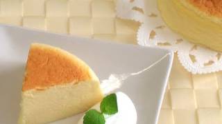 【スイーツレシピ】スフレチーズケーキ japanese cheesecake [upl. by Tenej]