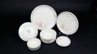 Noritake China  Keltcraft Misty Isle Collection  Eternal Blush  Retired 1983 to 1996 [upl. by Ametaf]