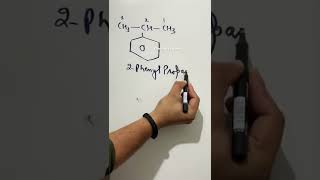 IUPAC name of Cumene  Nomenclature cumene iupac [upl. by Nosnibor]