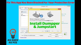 How to Fix This App Has Been Blocked For Your Protection Error amp Install Dumper Jumpstart خطای نصب [upl. by Alicia]