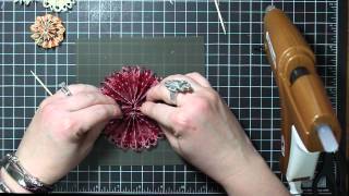 Paper Rosettes Made Easy Quick Tip Tuesday 17 [upl. by Wernda]