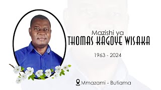 LIVE 06 SEP 2024MAZISHI YA THOMAS KAGOYE WISAKA [upl. by Eanom]