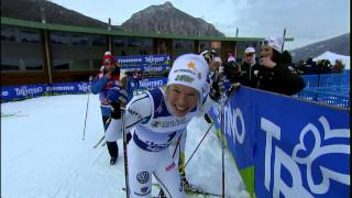 Highlight  Junior Sprint FT  Men amp Ladies  Fiemme 2014 [upl. by Kassie]