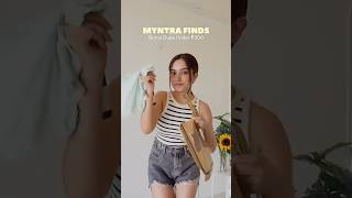 Skims Dupe On Myntra Under ₹500👀🤯 myntrafinds myntrahaul skimshaul affordablefashion [upl. by Palila59]