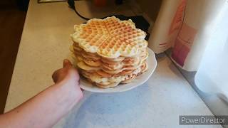 Wafle nejlepší recept [upl. by Aihsiek]