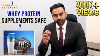 WHEY PROTEIN SUPPLEMENTS SAFE   Health  SUPPLEMENTS  Dr Ashwin Vijay [upl. by Tyika]