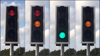 Braintree Millennium Way B1018 JO Century Drive Telent 4G amp Siemens Helios Traffic Lights [upl. by Rehpotsirk]