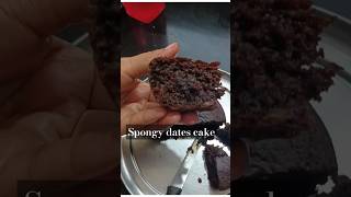 No oven No sugar dates cake  sponge dates Walnut dates cake at home recipe [upl. by Cut]