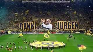 BVB Borussia Dortmund  Werder Bremen 23052015 Choreo Westfalenstadion Jürgen Klopp Abschied [upl. by Dressler]