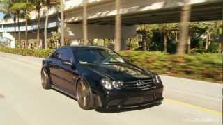 Mercedes Benz CLK63 Black Series AMG on 20quot Vossen VVSCV3 Concave Wheels  Rims [upl. by Lippold204]