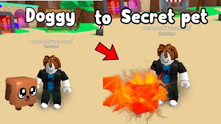 Starting Over As A Noob And Hatched A Secret Pet In Bubble Gum Simulator Roblox [upl. by Aiuqram]