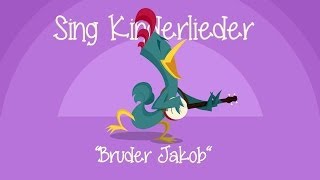 Bruder Jakob Frère Jacques  Kinderlieder zum Mitsingen  Sing Kinderlieder [upl. by Aivilys]