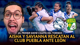 AISHA SOLÓRZANO Y SAVIANNA GÓMEZ LE DAN EL PRIMER TRIUNFO AL PUEBLA FEMENIL EN EL CLAUSURA 2024 [upl. by Weigle]