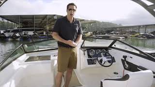 SPX 190  Product Walkthrough  Sea Ray Boats [upl. by Nrubua260]