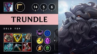 Trundle Top vs Camille Dominating  EUW Master Patch 1417 [upl. by Kitchen619]