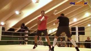 Vitali Klitschko  Open WorkOut before Chisora fight part 2  shadowboxing [upl. by Edie]