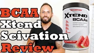 Xtend BCAA  Scivation  Supplement Review [upl. by Ezarras33]