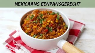 MEXICAANS EENPANSGERECHT  LEKKER EN SIMPEL [upl. by Apfelstadt]