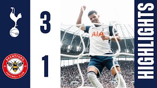 TOTTENHAM HOTSPUR 31 BRENTFORD  PREMIER LEAGUE HIGHLIGHTS  SOLANKE SCORES FIRST SPURS GOAL [upl. by Iver]