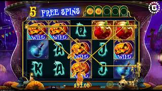 Spooky Carnival by Red Tiger Gaming Slot Features  GamblerID [upl. by Knowles855]