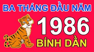 Tử Vi Tuổi Bính Dần 1986 Trong 3 Tháng đầu năm 2024 âm lịch Giáp Thìn  Triệu Phú Tử Vi [upl. by Reivazx]