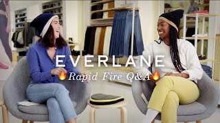 Everlane Fashion QampA  How Everlane Supports Sustainable Style [upl. by Ahsin225]