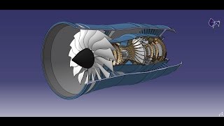 Catia v5 Design a turbine in Generative shape design [upl. by Helas553]