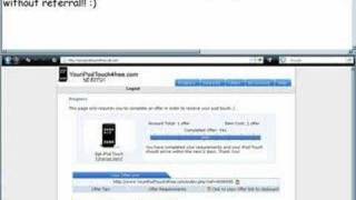 Free iPod Touch NO REFERRALS [upl. by Eseilenna175]